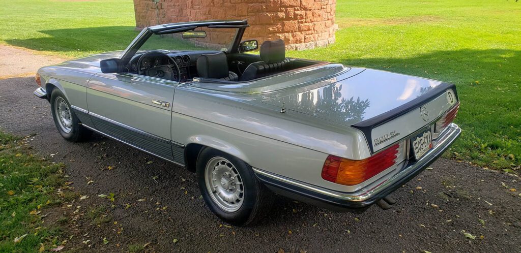 Original Euro Spec 1983 Mercedes 500 SL