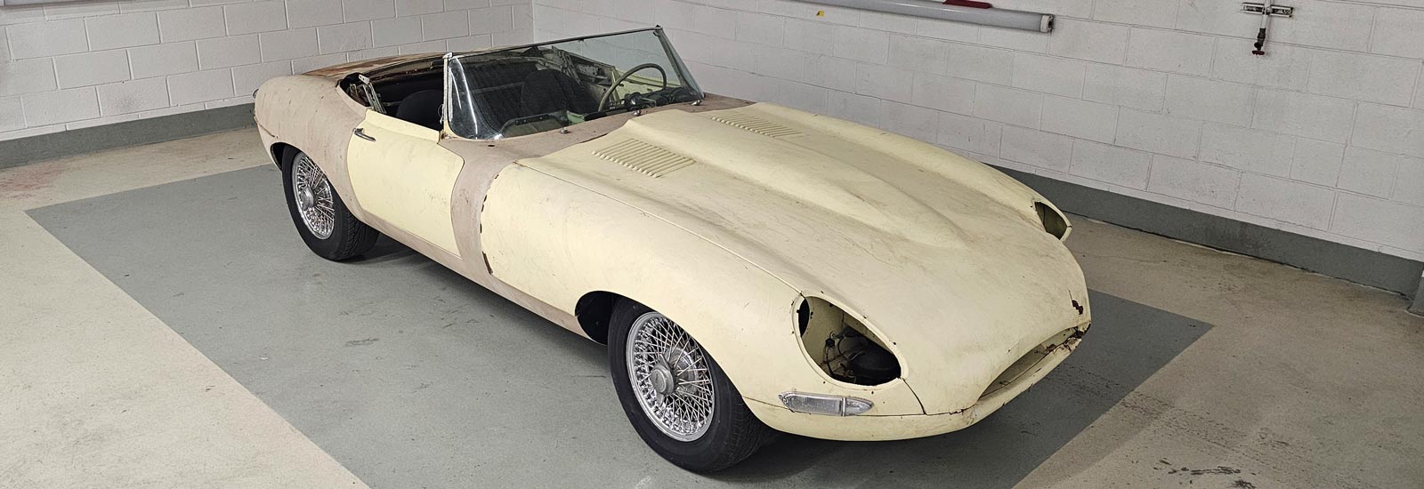Numbers matching 1964 Jaguar XKE E-type Project